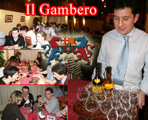Cena Restaurante Il Gambero