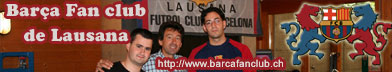 Bar�a fan Club de Lausana